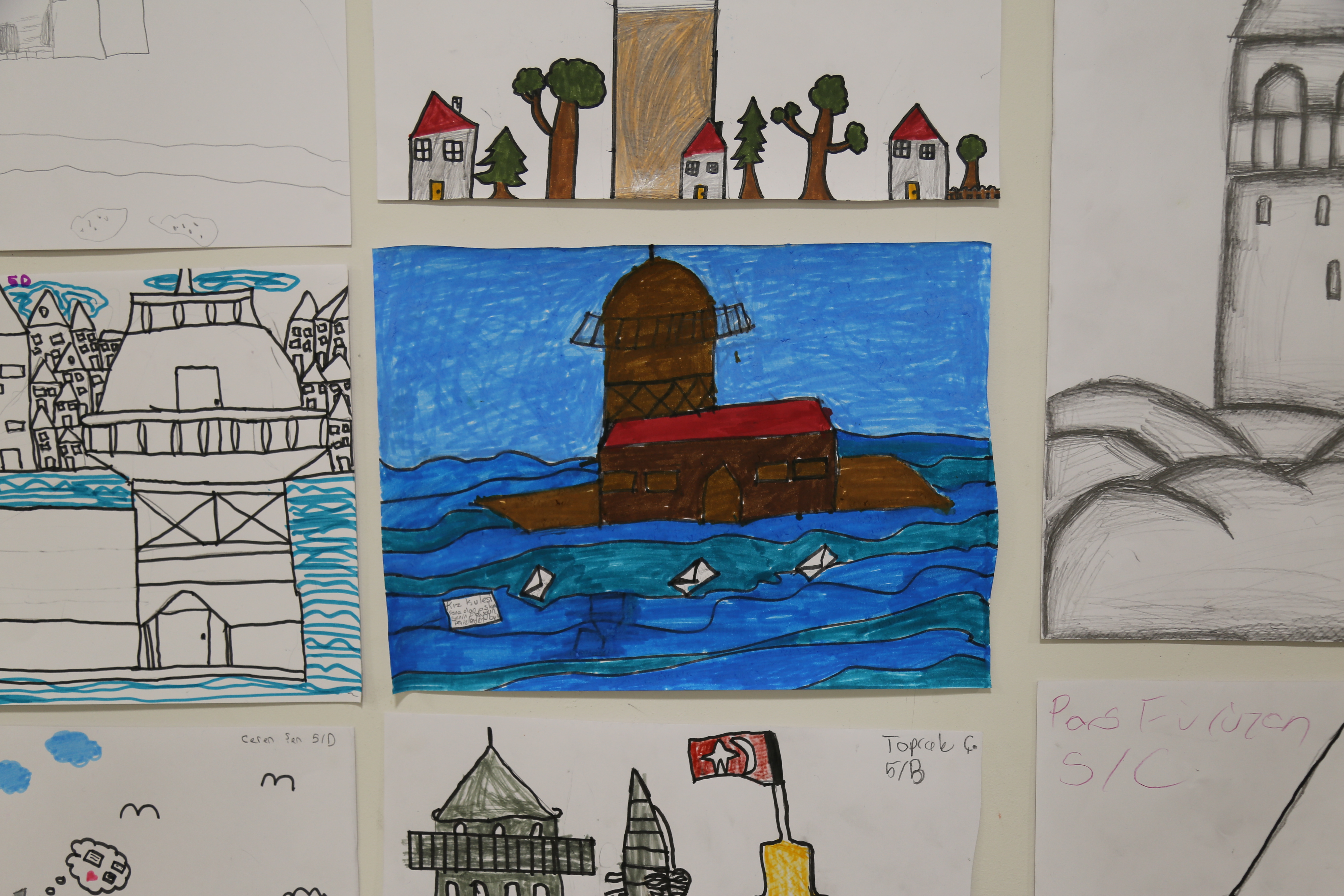 İstanbul Sergisi; Galata Kulesi ile Kız Kulesi!