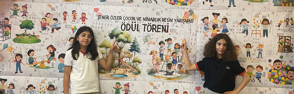 ide Öğrencileri "Kent Parkları" Resim Yarışmasına Damga Vurdu!