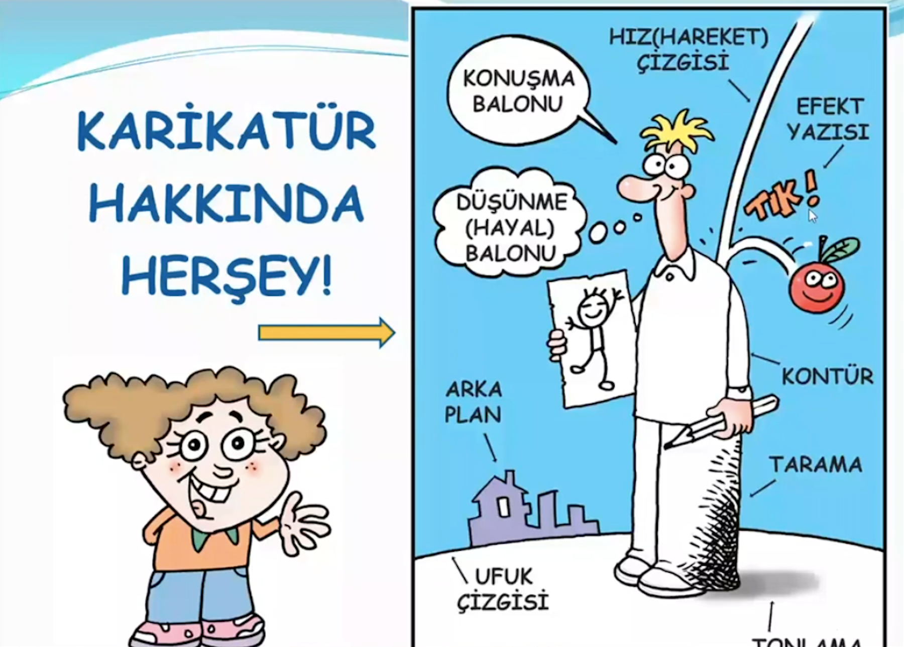 Karikatürist Musa Gümüş ide öğrencileri ile buluştu!